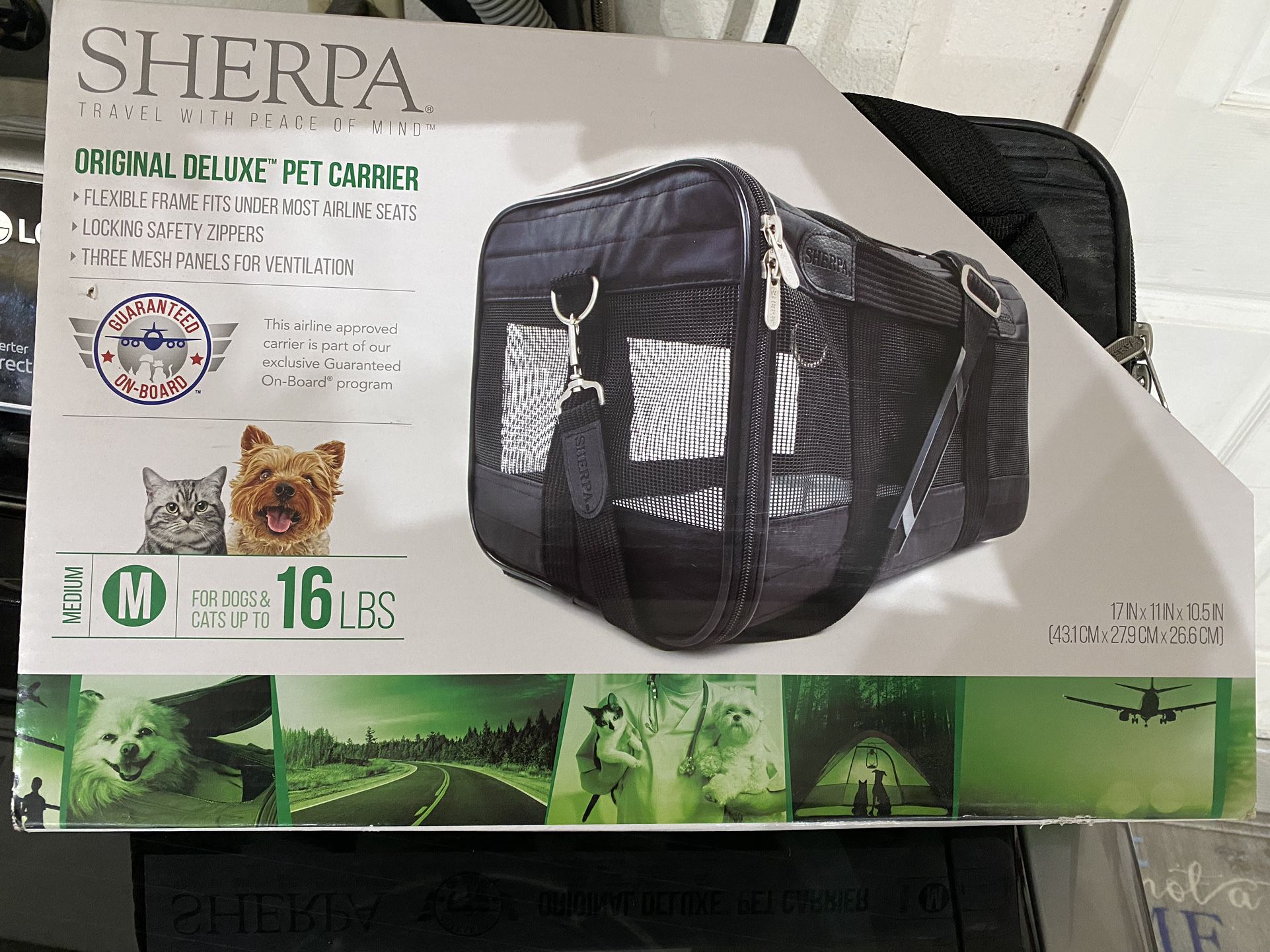 Medium Pet Carrier -airplane Approved 