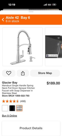 GLACIER BAY FAUCET