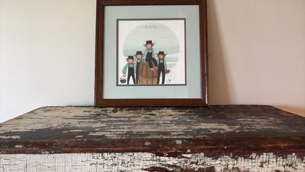 P Buckley Moss “The Four Boys” limited edition