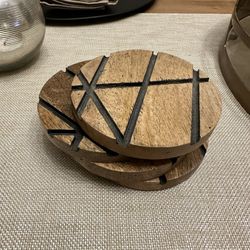 Wooden Coasters (Set of 4)
