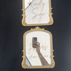 Wedding/party Signs. 