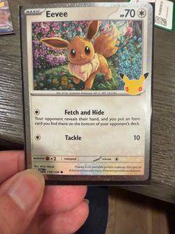 Eevee Pokémon Card 116/128 Celebrations