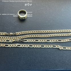 FAKE Gold Chains and Ring