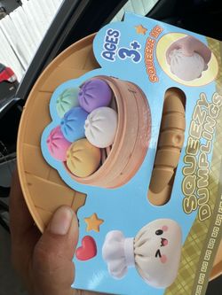 Squeezy Dumplings Squishy Toy Set