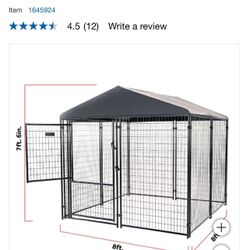 Lucky Dog Kennel 8 X 8