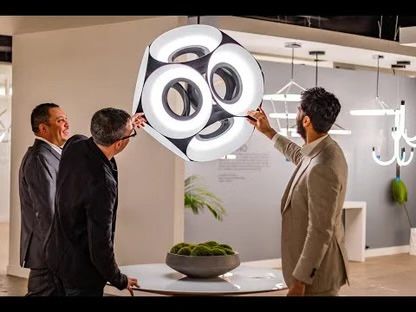 Kuzco lighting fixture 36 inch diameter