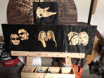 Custom Portrait Carving