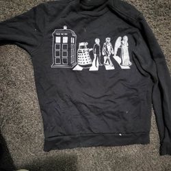 Abbey Road Doctor Who LS Lightweight Sweatshirt