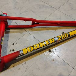Torker 280 Vintage BMX Bike Frame From Early 80s. 20 Inch. Twin Top Tube. 