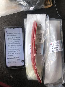 M5 BMW Bumper Reflector