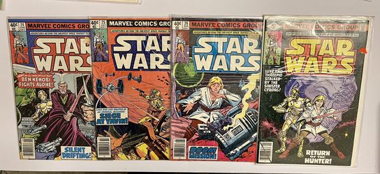 4 Issues Star Wars Comics Collection 1979