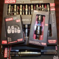 ICON Impact Swivel Tool Set
