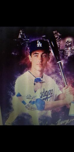 Cody Bellinger autograph edit photo