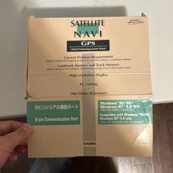 Casio Pathfinder Satellite Navi GPS Watch