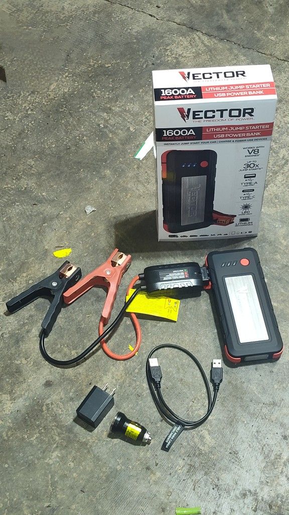 VECTOR - Car Jumper / Battery Pack 