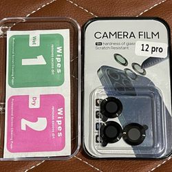 Iphone 12 Pro Camera 📸 Film Protector Navy Black