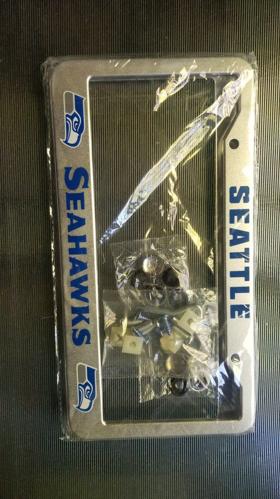 License plate Frame  Seatle Seahawks 