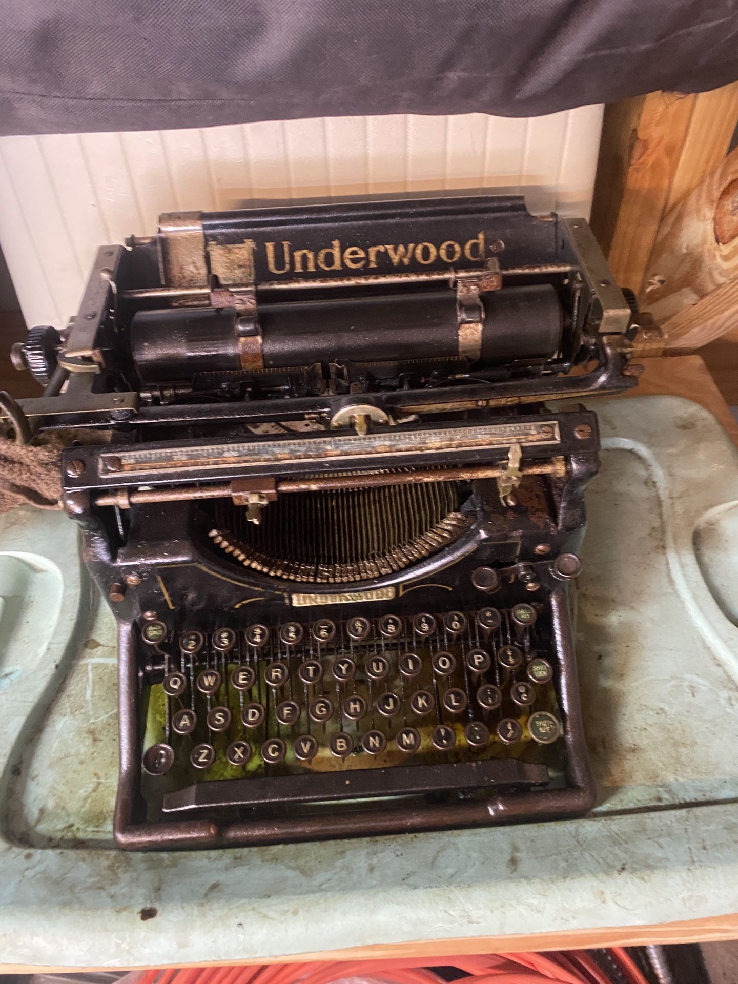 Antique Underwood Typewriter