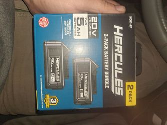 Hercules 5 AH batteries x2