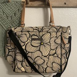 Petunia Pickle Bottom Diaper Bag Floral