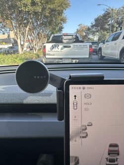 Tesla Screen Phone Mount, MagSafe Strongest Magnet Power Magnetic Car Phone Holder Mount for Tesla 3