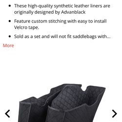 Saddlebag Liners 