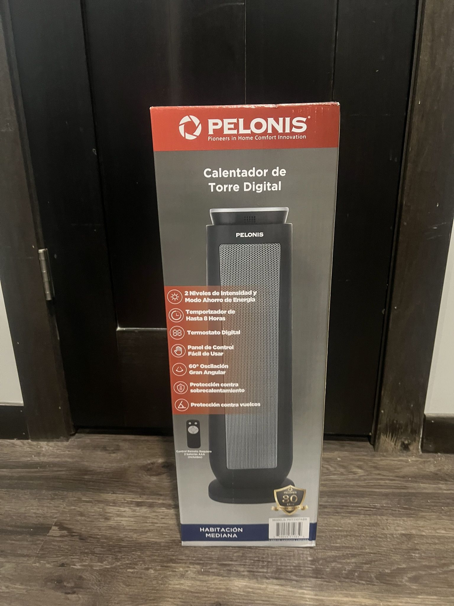 Pelonis 1500-Watt 23 in. Digital Tower Indoor Ceramic Heater - Brand New