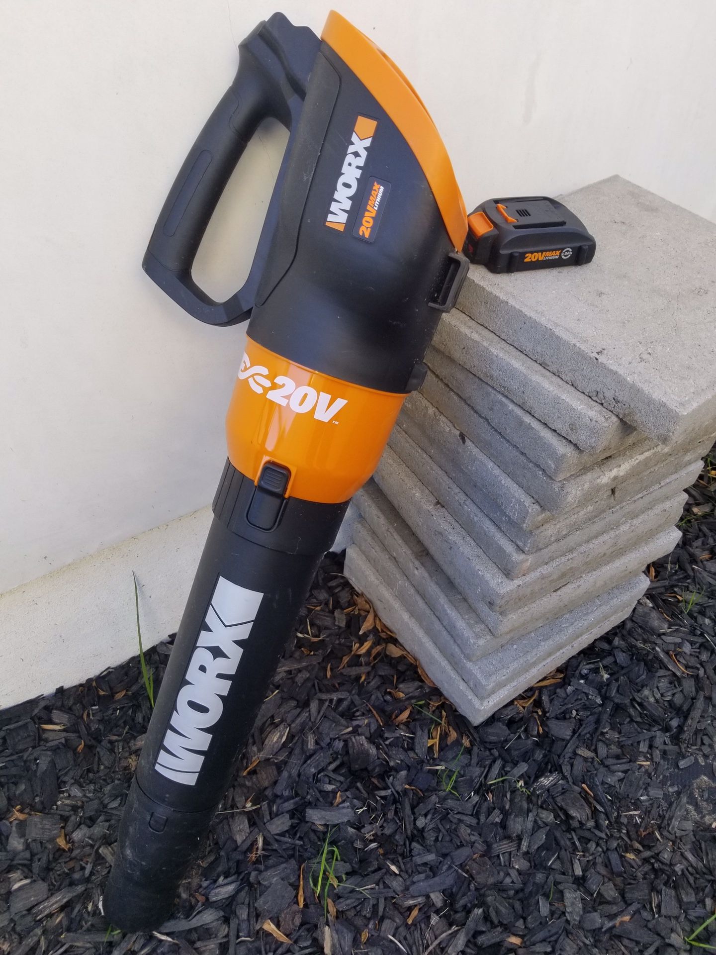 Practically New WORX Electric Leaf Blower