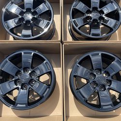 16” Oem Chevy Canyon Factory Wheels 16 Inch Gloss Black Rims Chevy Colorado 