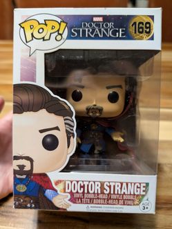 (Box-#C) Funko Pop! vinyl bobble-head. Doctor Strange character, # 169