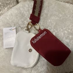 Lululemon Dual Pouch Keychain
