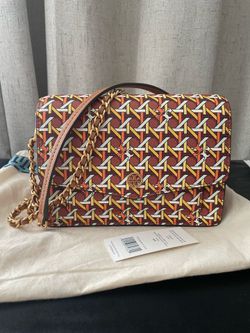 Authentic Tory Burch Robinson printed mini bag
