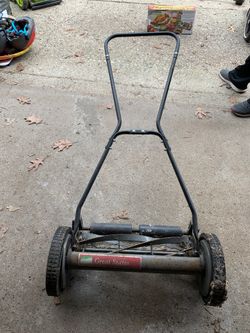 Push Reel Lawn Mower