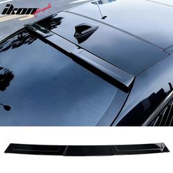 Fits 2019-2022 Toyota Avalon IKON Style Gloss Black Rear Window Roof Spoiler Wing ABS