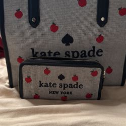 Large Kate Spade With Wallet