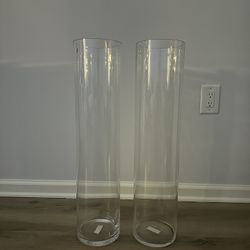 Tall Glass Vases