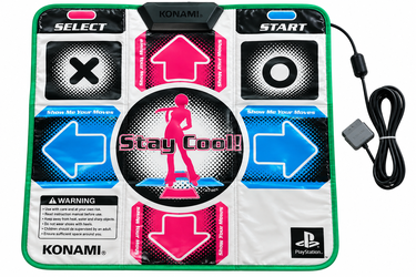 PS2 2-Player Dance Dance Revolution Bundle - DDRMAX2 Game + 2 Dance Pad Mats