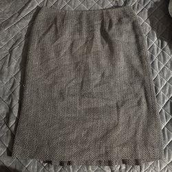 Harolds white and black skirt