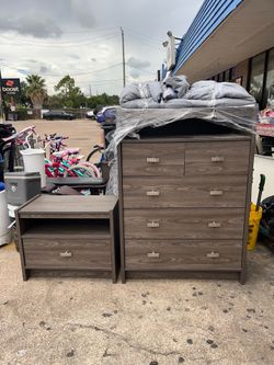 2 Piece Drawer Dresser