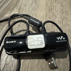 Sony Walkman Waterproof Swimming Headphone