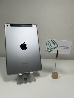 iPad Mini 4 128gb Unlocked 6/10 Good Condition #0428