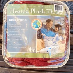 Heated Plush Throw by BIDDEFORD™