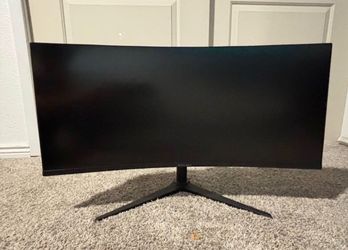 AOpen 34HC5CU X0biiph 34" 2K WQHD (3440 x 1440) 200Hz Curved Screen UltraWide Gaming Monitor