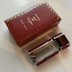 must de Cartier Red Perfume Box Empty 50 ml.