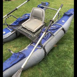 Outfitter 300 Inflatable Pontoon Boat 
