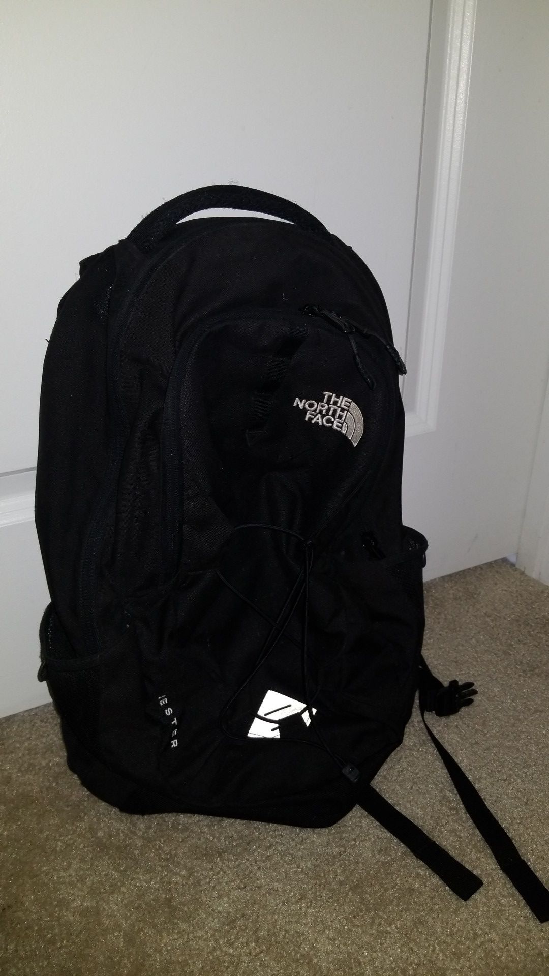 Northface black backpack