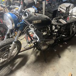 Yamaha motorcycle project