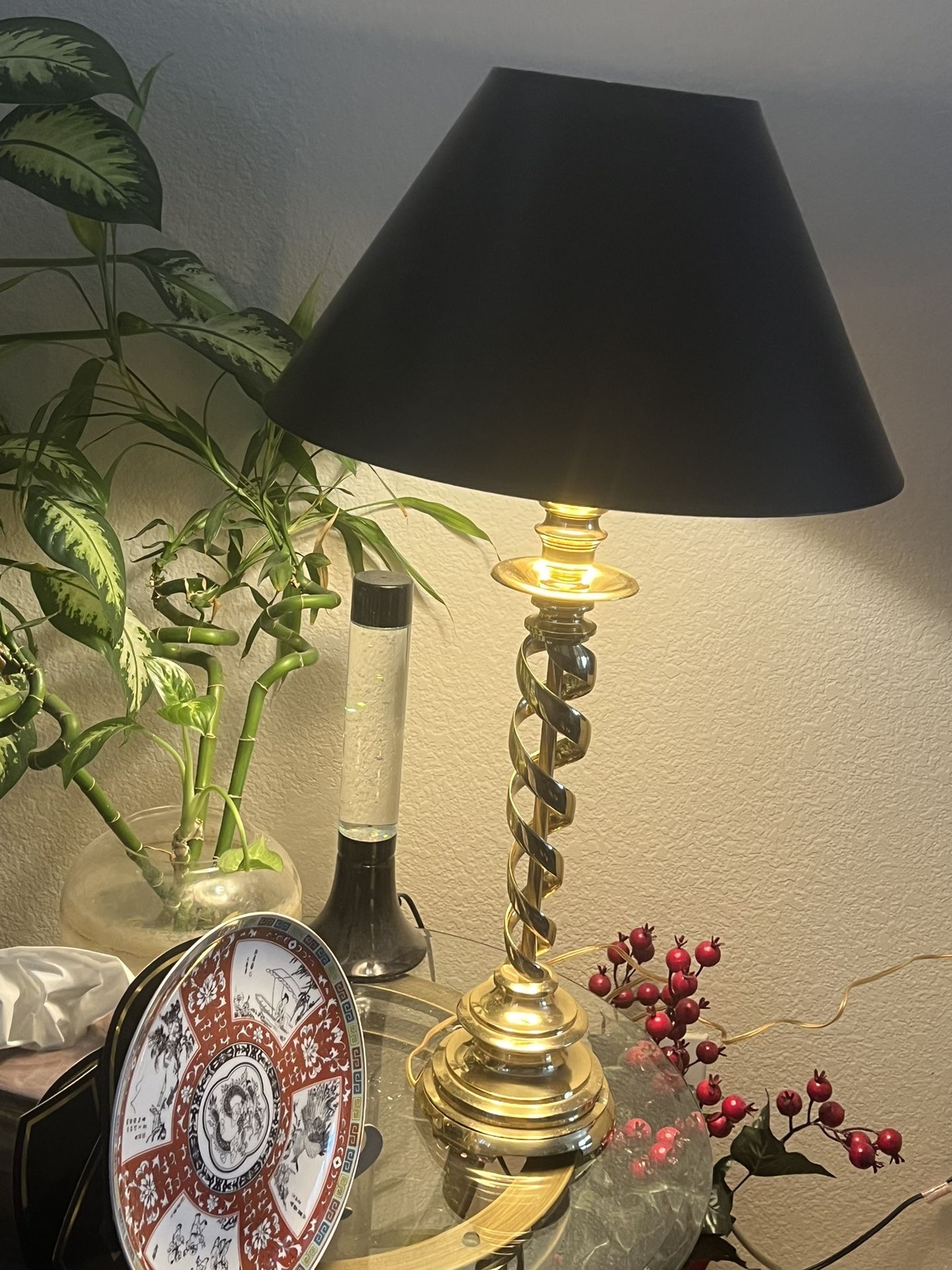 Brass Table Lamp