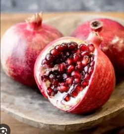 Fresh Red Pomegranates