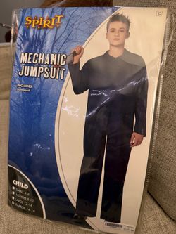Spirit Halloween Kids Mechanic Jumpsuit Costume